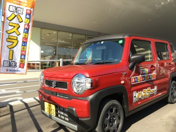 新型ハスラー、試乗できます！！！